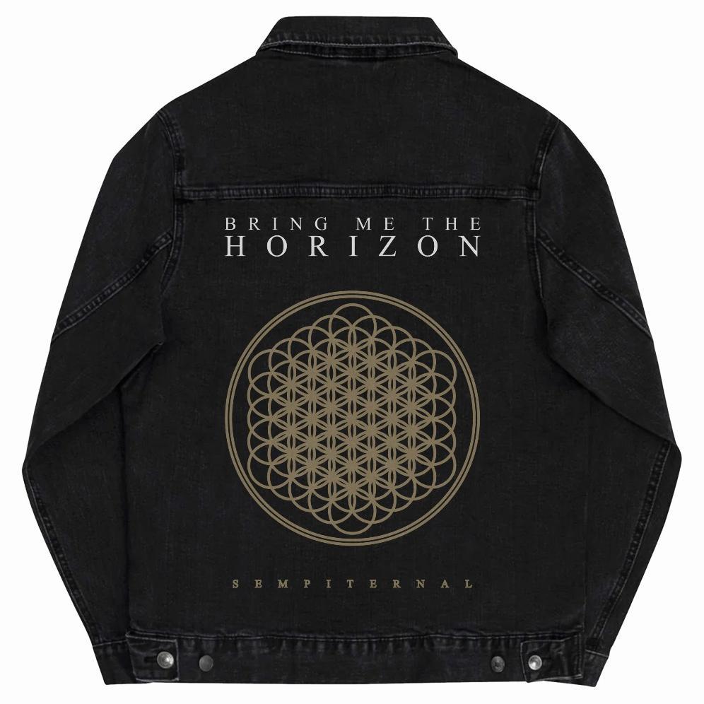 New Product Yinyanks Jacket Denim Bmth Sempiternal Jacket Jeans Hitam