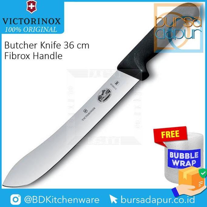 Victorinox Butcher's Knife 36 cm Black Fibrox Handle (5.7403.36)