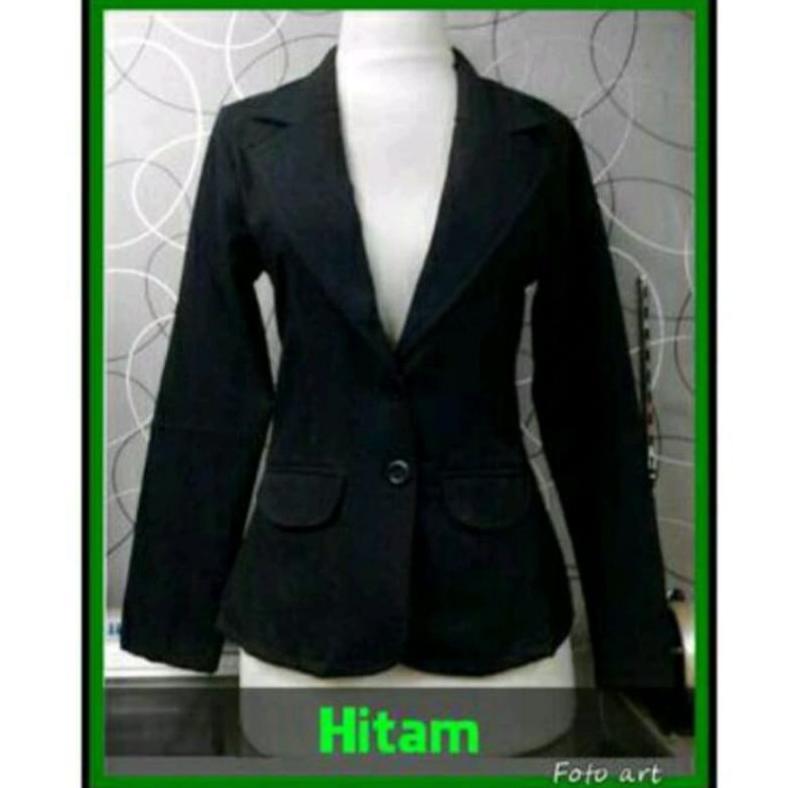 NEW BLAZER WANITA KANTOR BAHAN KAIN FORMAL