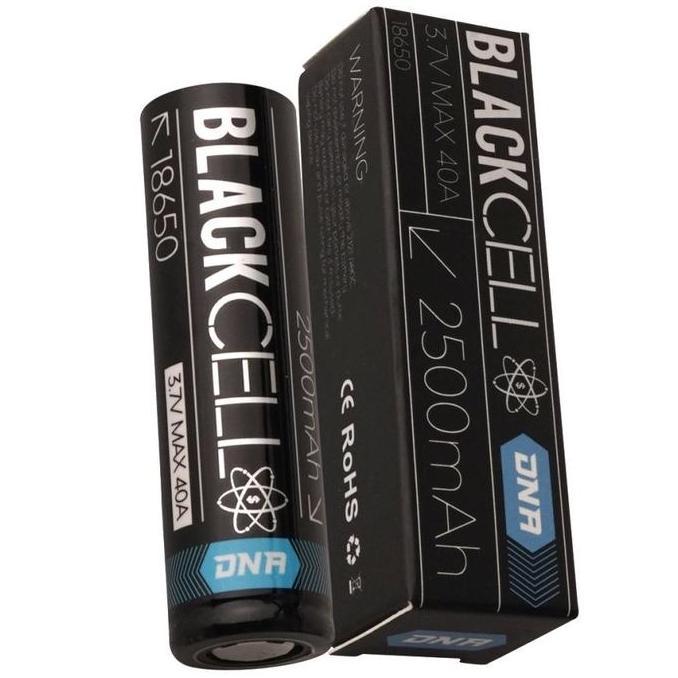 BLACKCELL DNA 18650 2500MAH 40A BATTERY BATERAI BATRE VAPE AUTHENTIC ORIGINAL AUTHENTIC