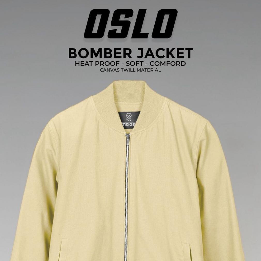 PROMO STEIGEN BOMBER OSLO SUEDING CREAM