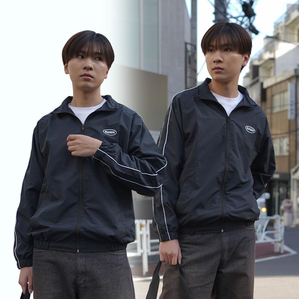 Original Rown Division Tracksuit Tracktop Jacket || Shaggy Black (Series)