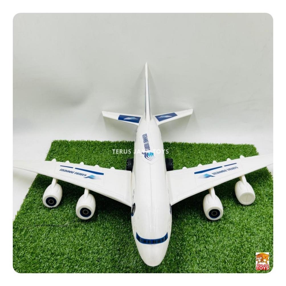 official mainan anak pesawat garuda indonesia jumbo air plane