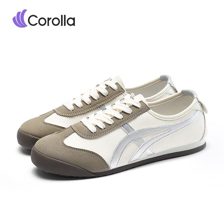 Original Corolla Tiger-66 Sepatu Sneakers Wanita Sekolah Kuliah Main Outdoor Sepatu Tali Korean Styl
