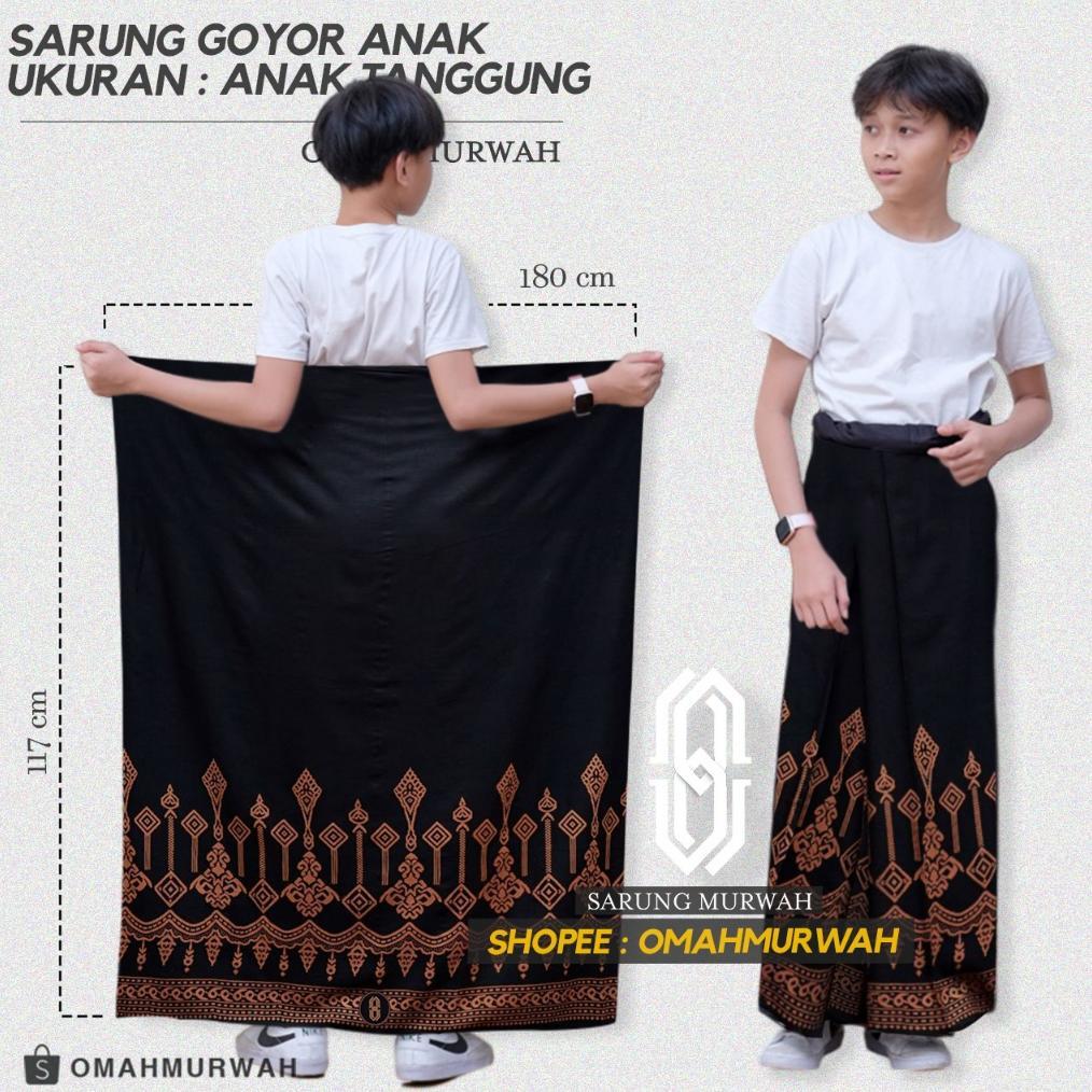 Original Sarung Batik Anak Laki Laki Tk Sd Smp / Sarung Batik Anak / Sarung Anak Laki-Laki / Sarung 