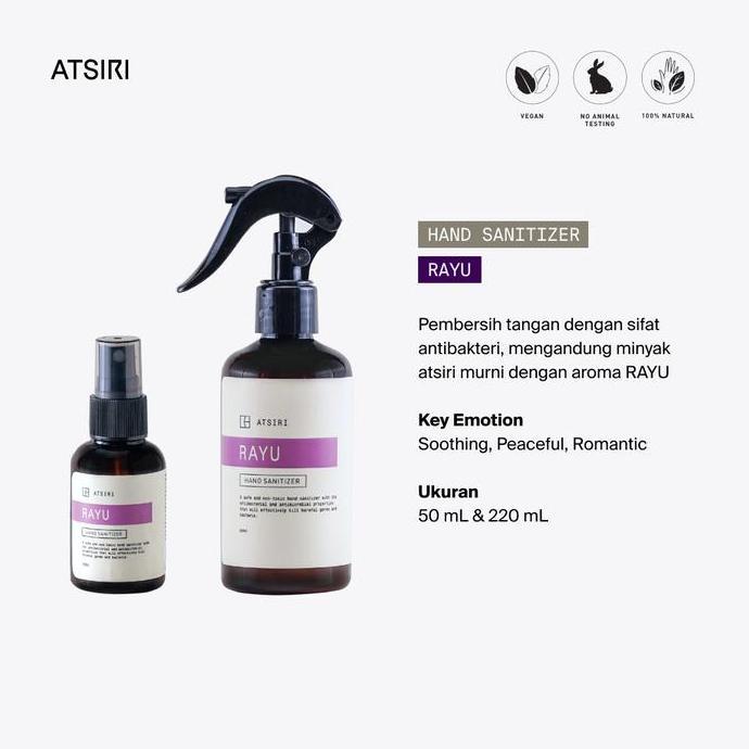 ATSIRI Rayu Hand Sanitizer Pembersi Tangan