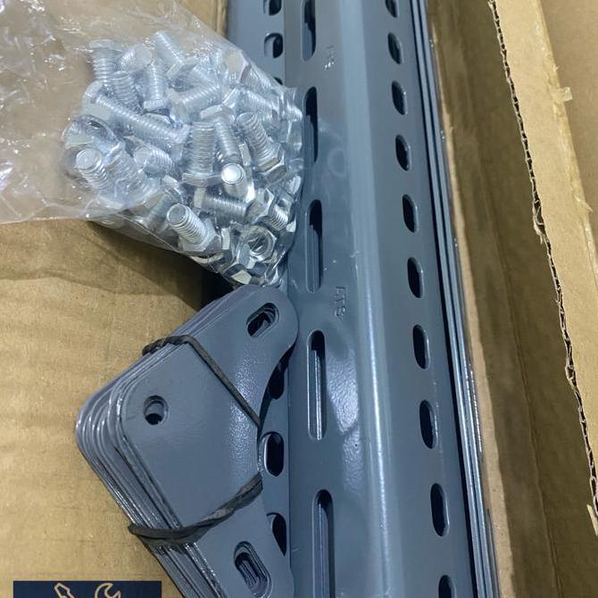 BESI SIKU LUBANG 4x4 2mm/RAK SIKU LUBANG TEBAL 2mili ATS(HARGA PABRIK)