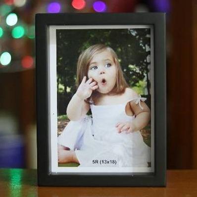 FRAME FOTO BINGKAI 3D TEBAL 5R MINIMALIS (TANPA RONGGA)