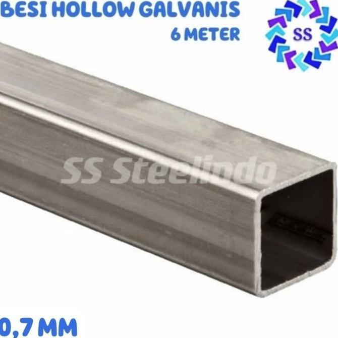 BESI HOLLOW GALVANIS 0,7MM (20X40 40X40) 6 METER