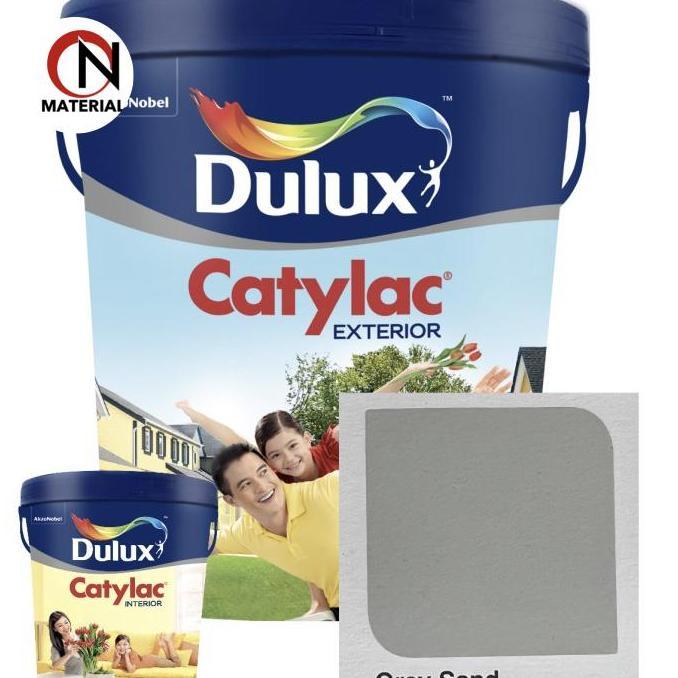 CAT DULUX CATYLAC EXTERIOR 5KG / GREY SAND 40457