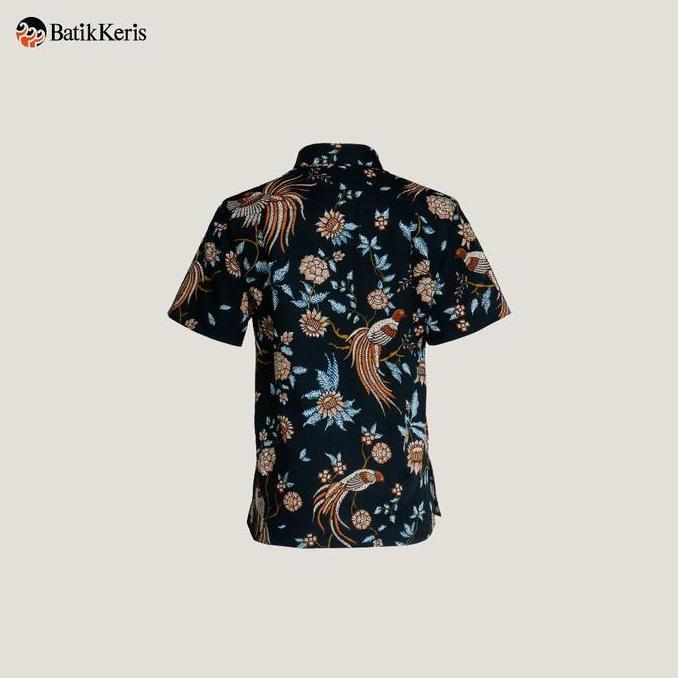 Batik Keris Kemeja Anak Batik Lengan Pendek Keris Dancing Bird