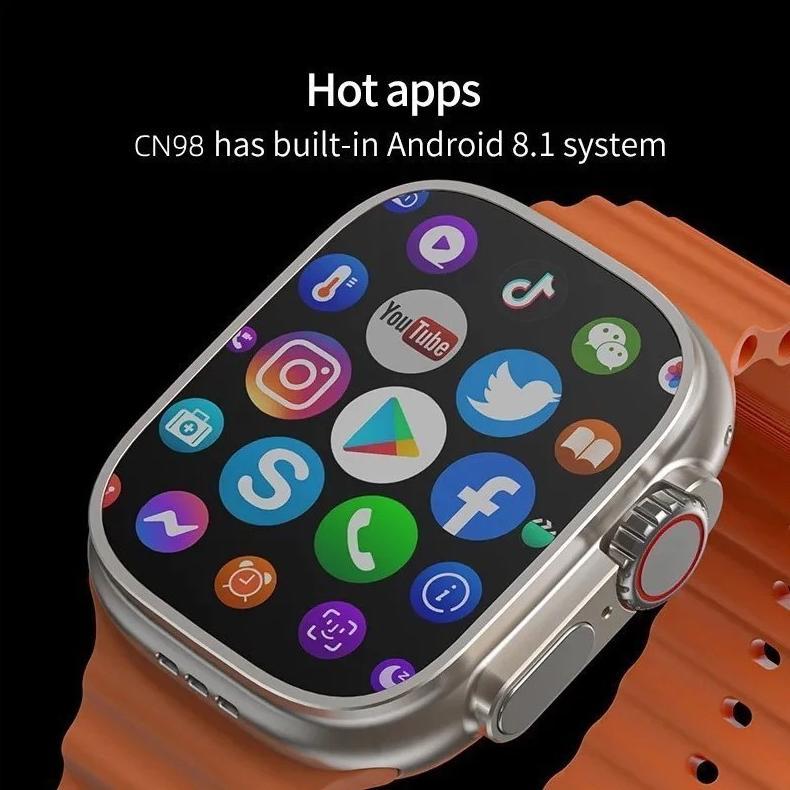 New Product Samsung Smartwatch 10 Ultra 4Gb Ram+128Gb Rom Smart Watch  For Android Ios Store Gps Lad