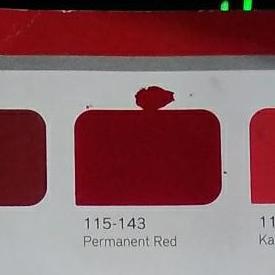 Cat Minyak Ftalit 143 Permanent Red (20kg)