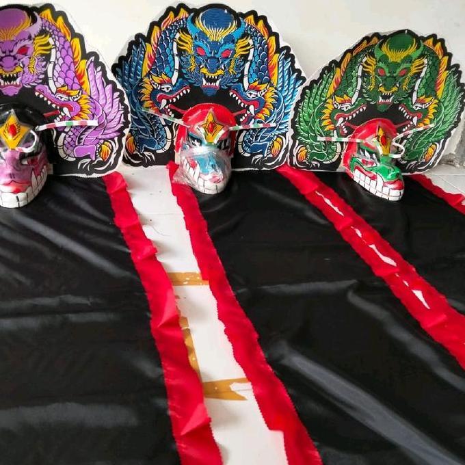 barongan devil/barongan anak/barongan spon/caplokan spon/caplokan anak/mainan anak Toys