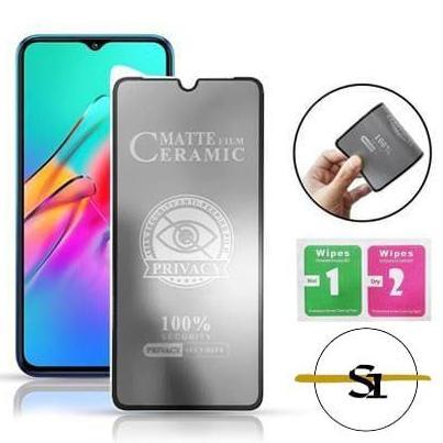 Tempered Glass Ceramic Anti Spy Matte Privaci Untuk Hp oppo F1F/F1FW/F1 PLUS/F1S/F3/F7/F9/F9 Pro/F11