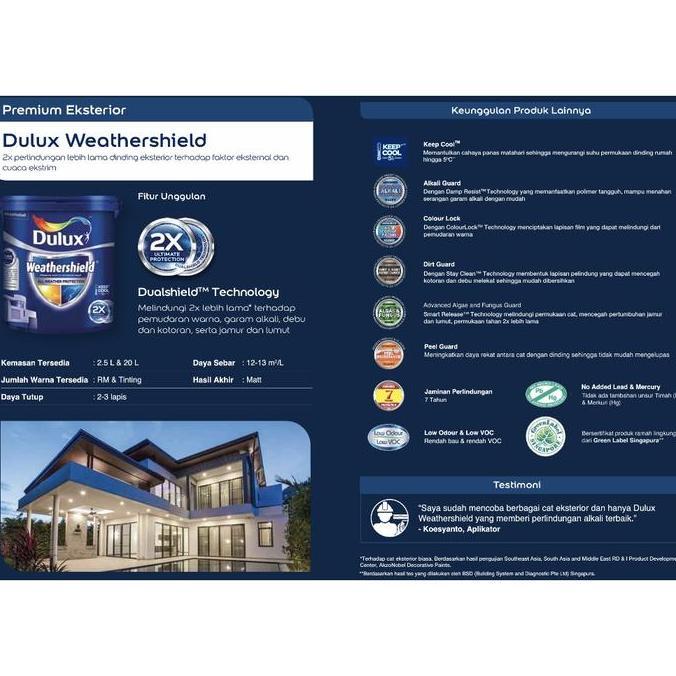 CAT DULUX WEATHERSHIELD CORE DS (Tinting) 20 LT