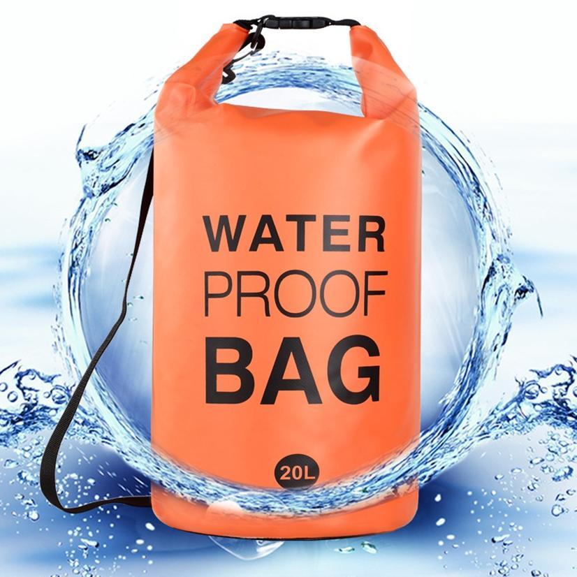 5L 10L 20L 30L  Dry Bag Waterproof  Portabel Tas Anti Air Tas Selempang Ocean Pack Dry Bag Ransel Pe