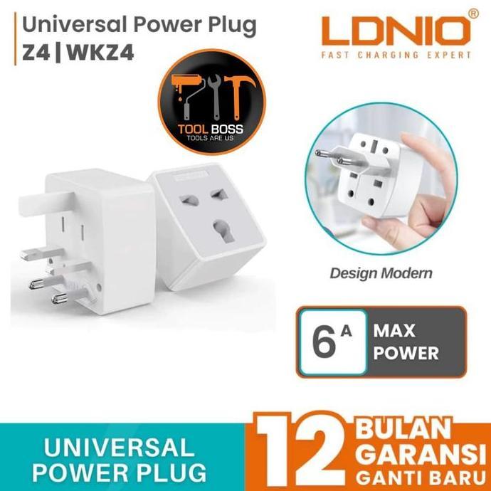 TERLARIS LDNIO UNIVERSAL PLUG TRAVEL POWER SOCKET ADAPTER Z4