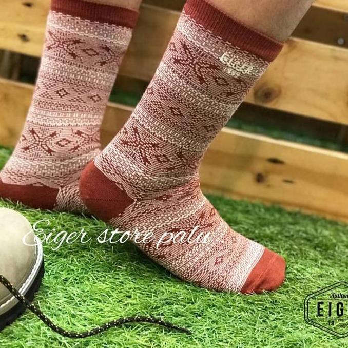 Kaos Kaki Eiger Original Oregon Socks - Nyaman Panjang Pria Dewasa Ready