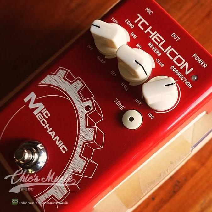 TC Helicon Mic Mechanic 2 Vocal Effects Pedal - MICMECHANIC2