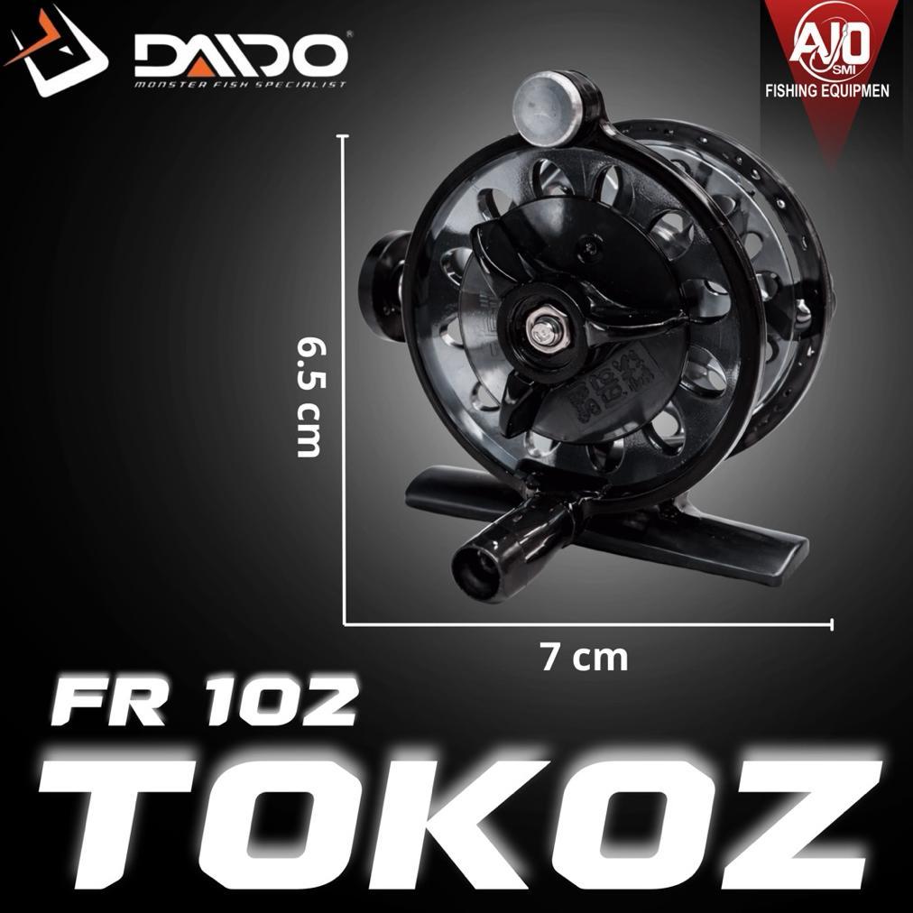 best sale reel pancing tokoz daido fr102 | mini reel pancing joran tegek