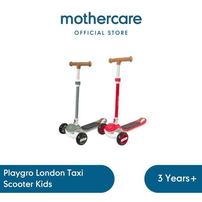 London Taxi Scooter Kids  - Mainan Skuter Roda Tiga Anak 3 Tahun