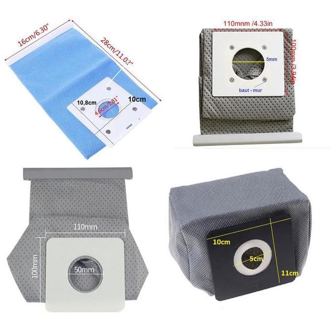 Vacuum Cleaner Dust Bag untuk Sanyo dan lainnya Kantong Debu
