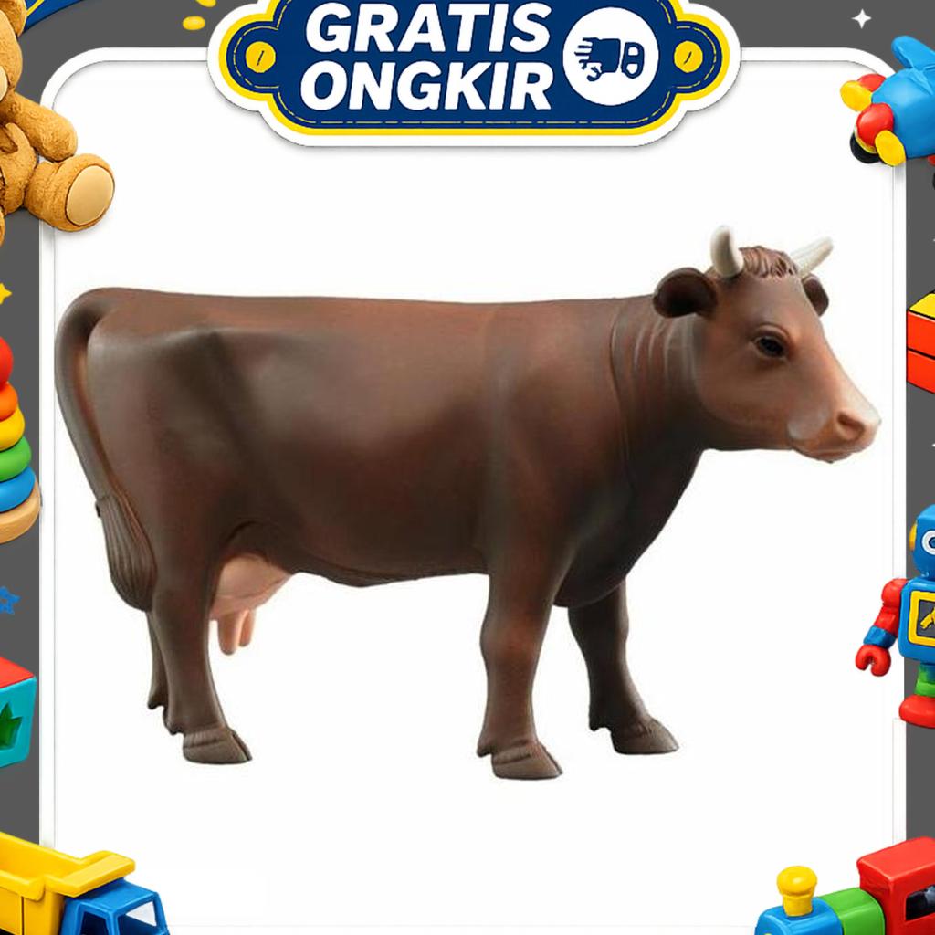 Bruder 2308 Aksesoris Cow - Mainan Anak Aksesoris Sapi