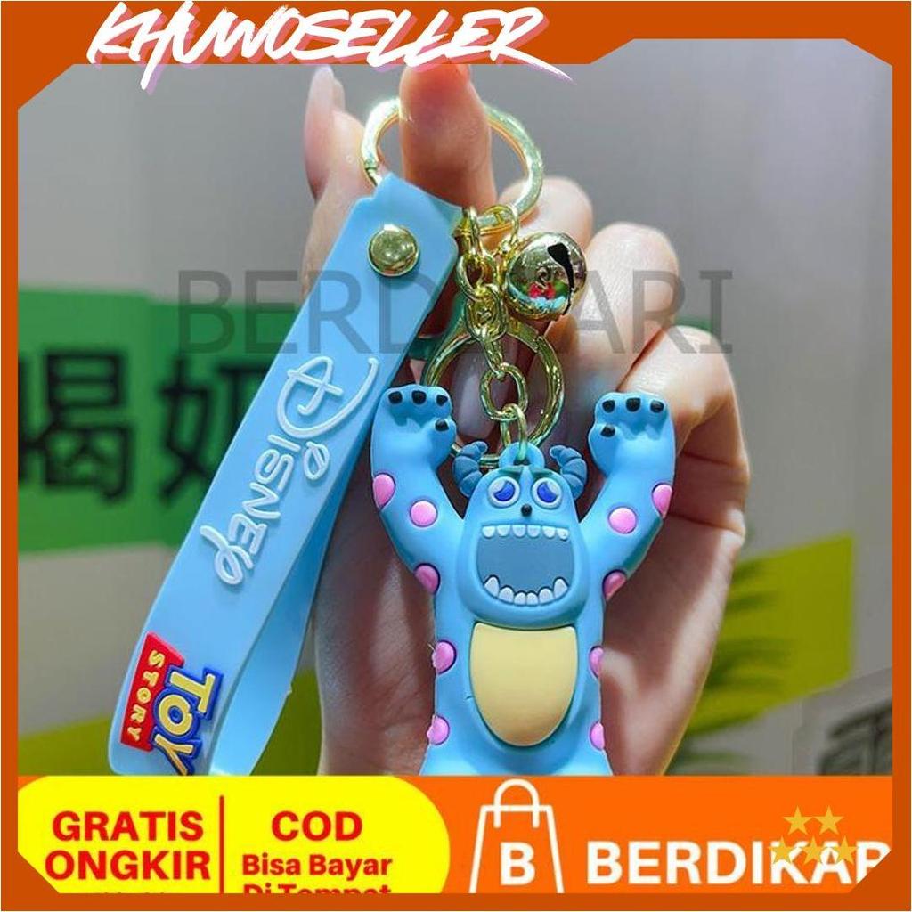 BD Gantungan Kunci Toy Story Silikon Premium / Gantungan Kunci Motor Mobil Toy Story / Ganci Toy Sto