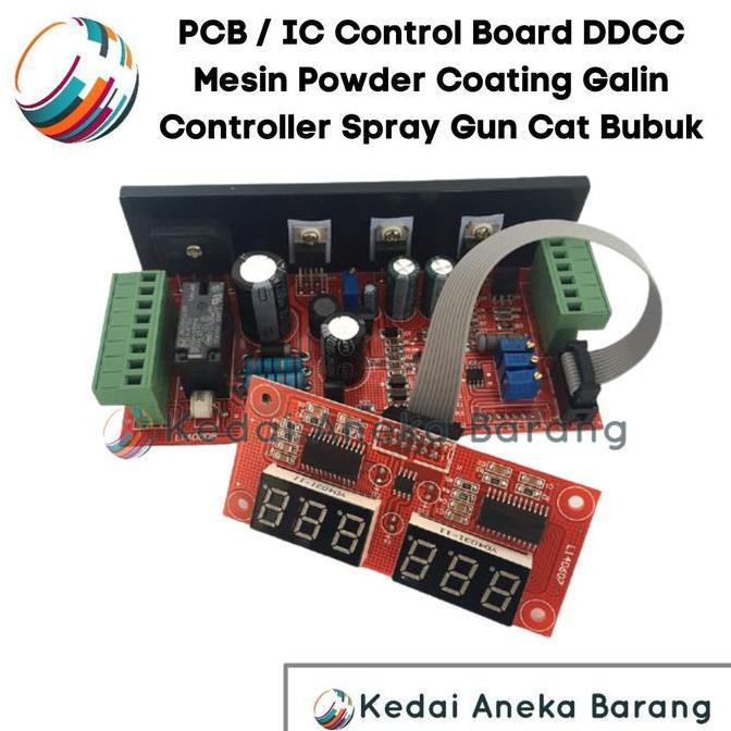 Pcb Ddcc Ic Control Board Controller Mesin Powder Coating Display