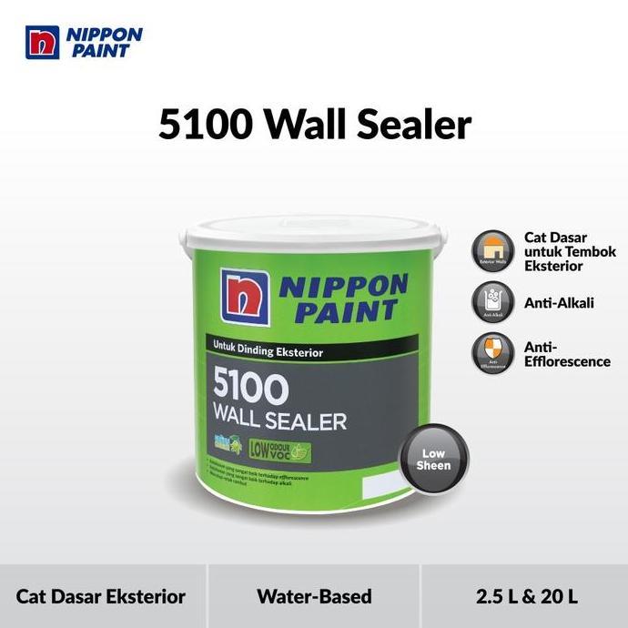5100 WALL SEALER  CAT DASAR DINDING EKSTERIOR NIPPON PAINT