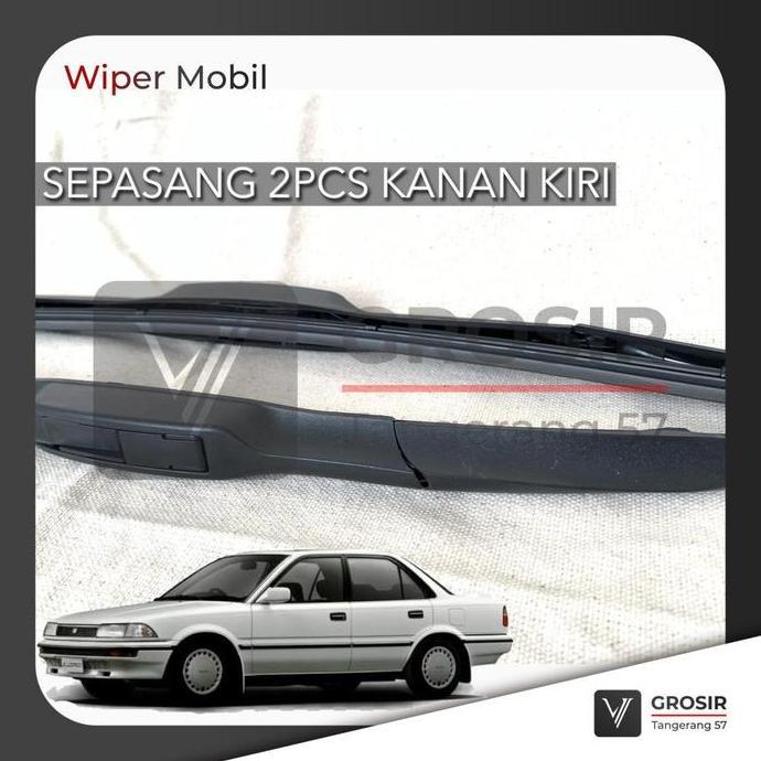 Wiper Depan Toyota Twincam Hybrid Eco/Wiper Toyota Twincam Hybrid 2Pcs