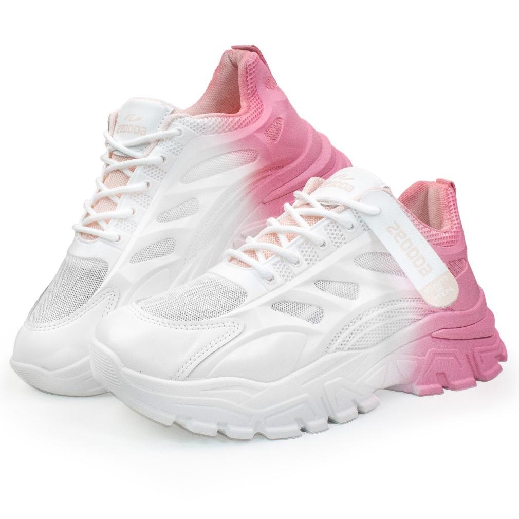 PREMIUM Zeodda "Free Kotak" Eunji Sepatu Sneakers Wanita Casual Korea Style 1033