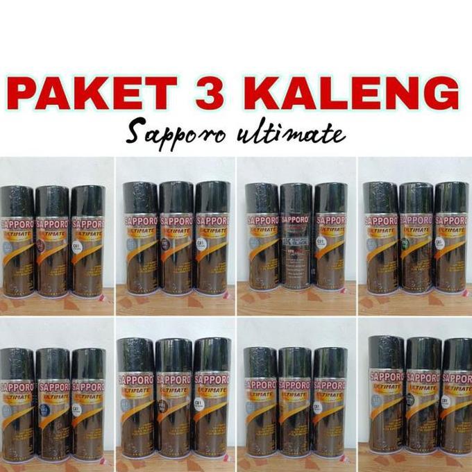 Murah B. Paket 3 Kaleng Pilok Pilox Cat Sapporo Saporo Ultimate Paket 3 Kaleng Saporo M63 Subaru Blu