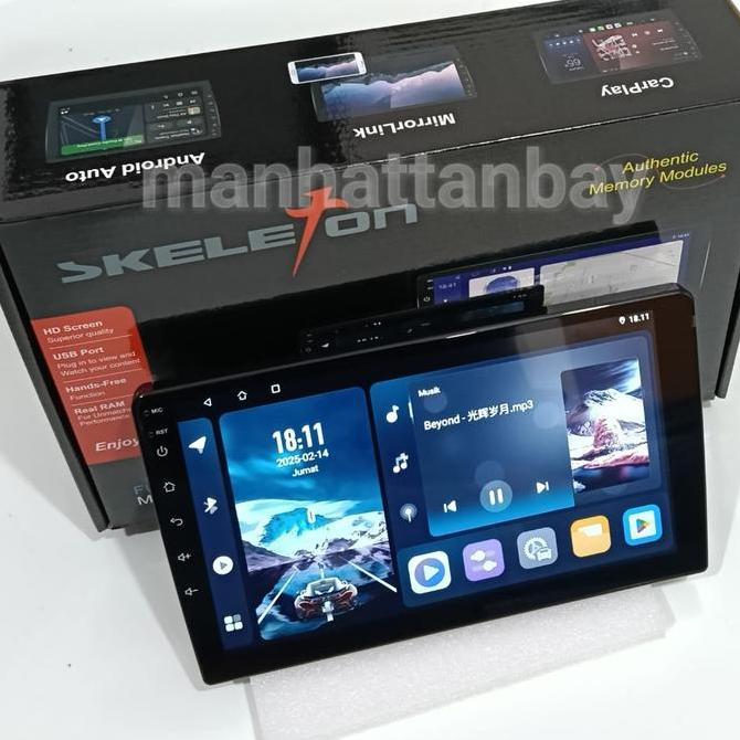 Headunit Android 9 inch Skeleton