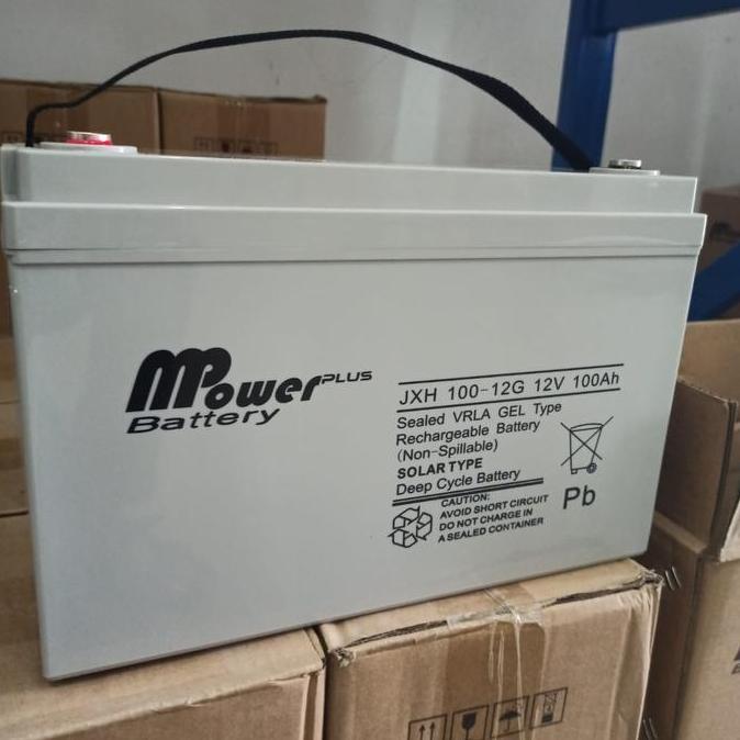 aki vrla / baterai kering/ aki MPower JXH100-12G 100ah 12v 12 v 100 ah