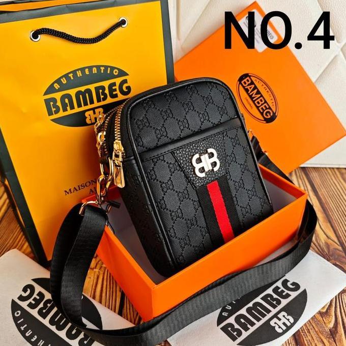 NEW BAMBEG - TAS SELEMPANG HP EMBOS IMPORT KUALITAS PREMIUM FREEBOX - TAS HP SELLENA FITBAG/TAS SLEM