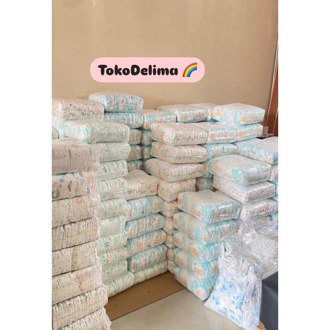 Popok Bayi Isi 50Pcs Non Kemasan S-Xxl Murah