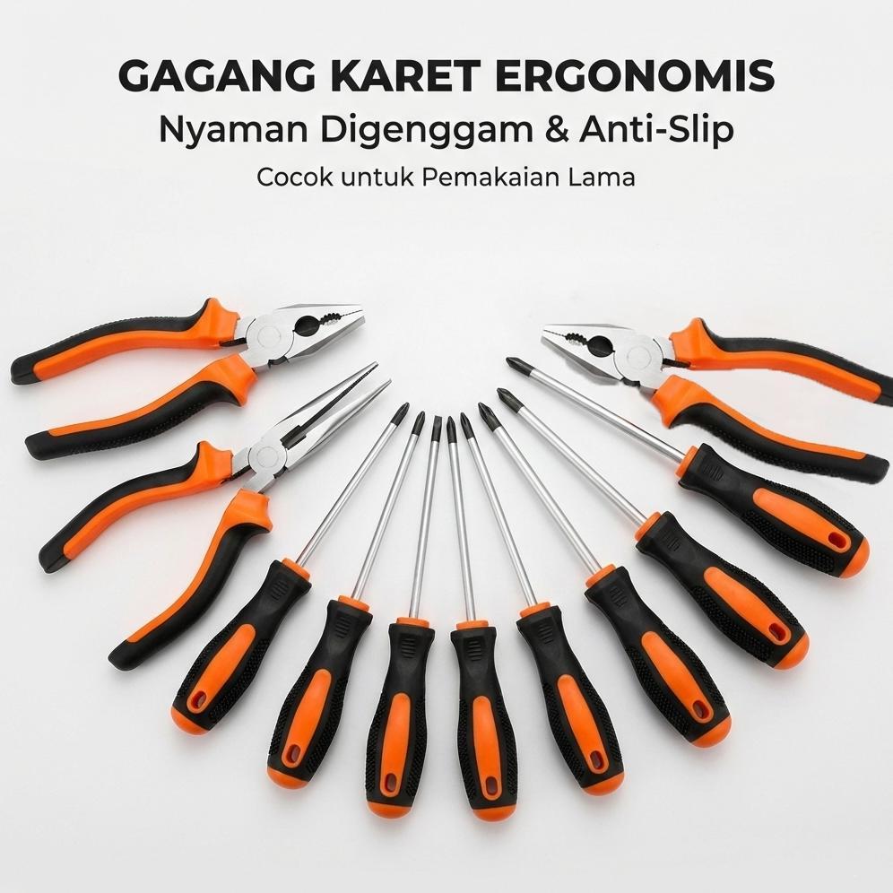 SUPER DEAL REAIM TOOLKIT SET KUNCI SET LENGKAP 85 KUNCI SOK SET TOOL BOX KUNCI L SET LENGKAP