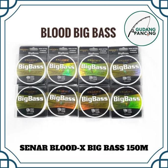 Senar Pancing Blood Big Bass 150M