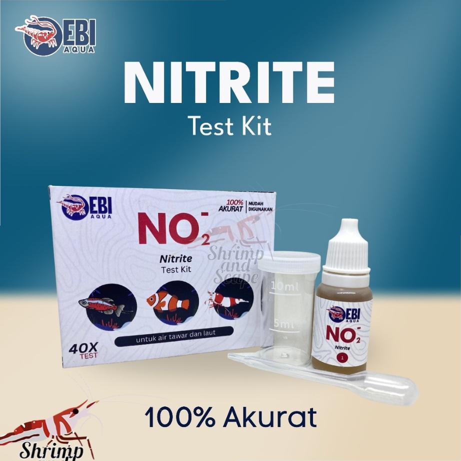 Ebi No2 Nitrite Water Test Kit Alat Tes Air Nitrit Aquascape Reef