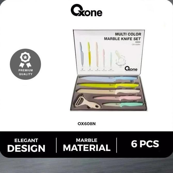 Oxone Pisau Dapur Multi Color OX-608N