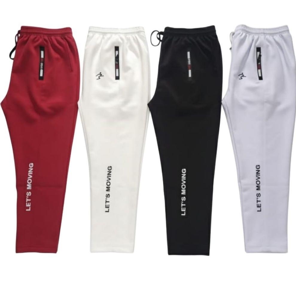 Celana Olahraga Wanita Training Sport Pria Warna Merah Putih Navy Jumbo Scuba