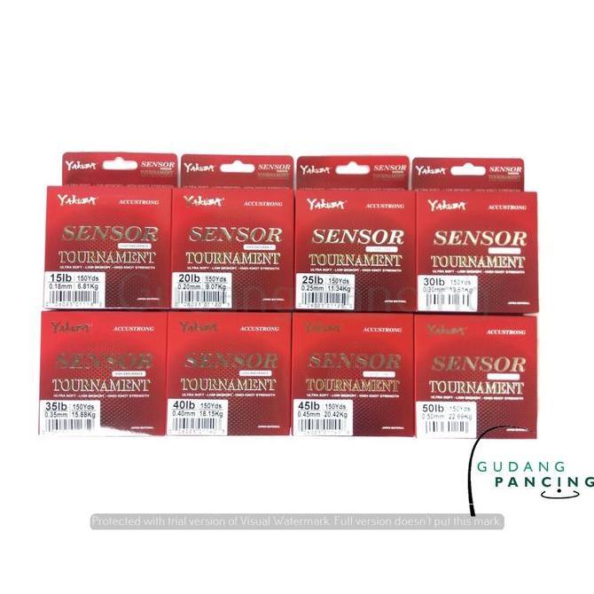 Senar Pancing Yakuza Sensor | Sinori Tournament