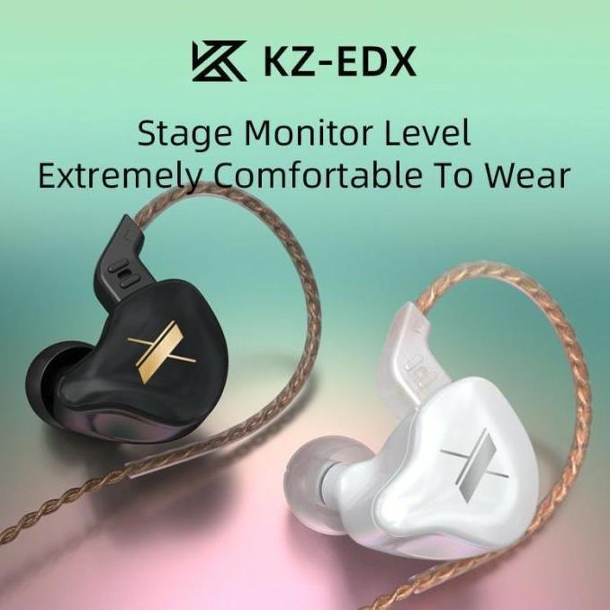 KZ EDX Earphones Dynamic HIFI Bass Earbuds In Ear Monitor