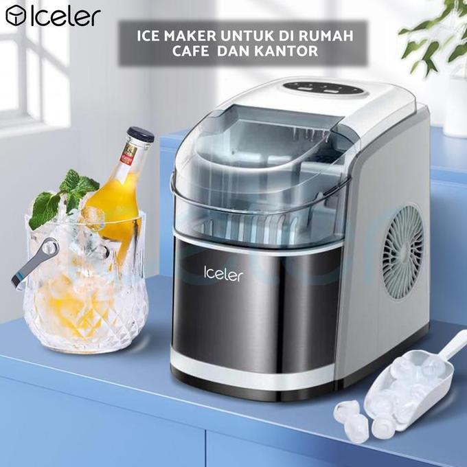 Mesin Es Iceler Ice maker 15kg/hari 6 menit Es Jadi Bullet Ice Maker