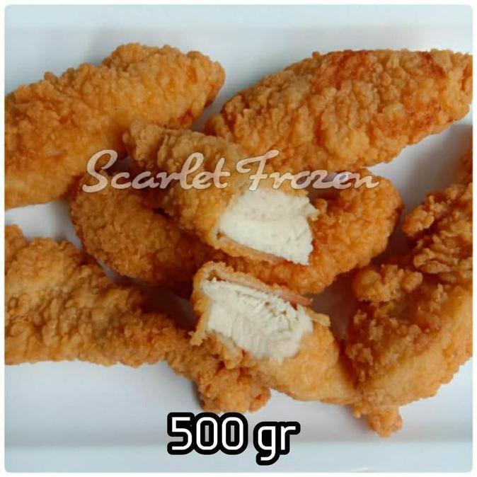Asciutto- Chicken Strip | Chicken Crispy | Ayam Fillet Krispy 500Gr