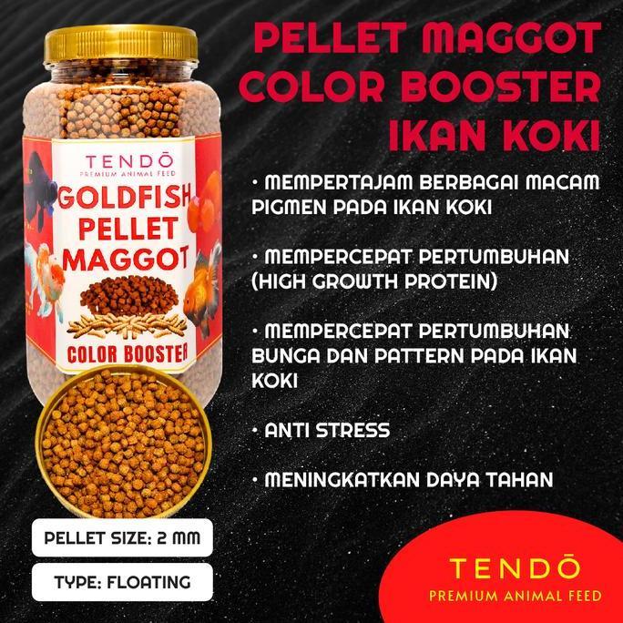 Mumpungready- Pelet Pakan Makanan Ikan Mas Koki Jumbo Ranchu Color & Growth Booster
