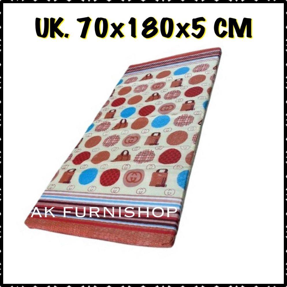 Kasur Lipat Busa Murah 70X180Cm Tebal 5Cm