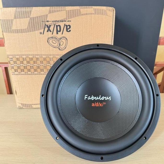 Promo Subwoofer 12" Double Coil Adx Fabulous 400 Watts Sub 12 Inch Adx Fabulous Double Coil Cod